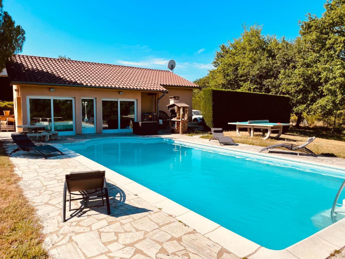 La Villa Perroquet Poncins Exterior foto